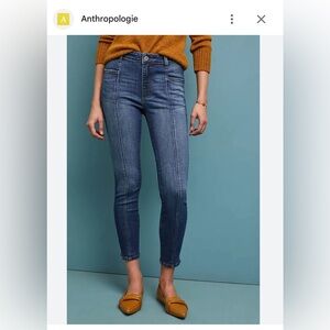 Anthropologie Pilcro and the letterpress
 high rise denim legging jeans 26